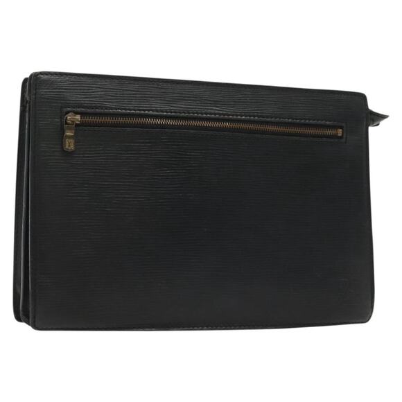 LOUIS VUITTON Epi Angian Shoulder Bag Black M52112 - Picture 1 of 16